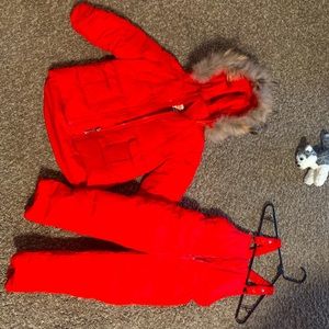Toddler snow pants and jacket